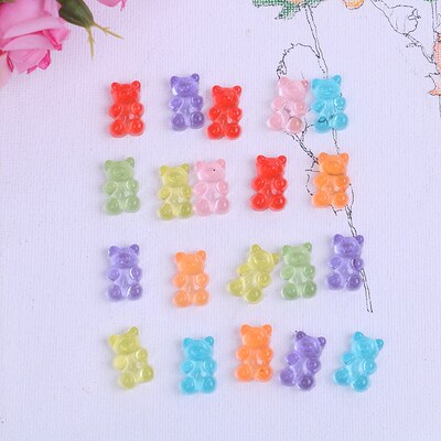 Sprinkles Mini Bear Candy Polymer Slime Box Toy  Children Re