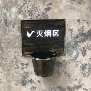 0J0户外立式吸烟区灭烟桶烟灰缸公共场所大号灭烟柱烟蒂烟头桶垃