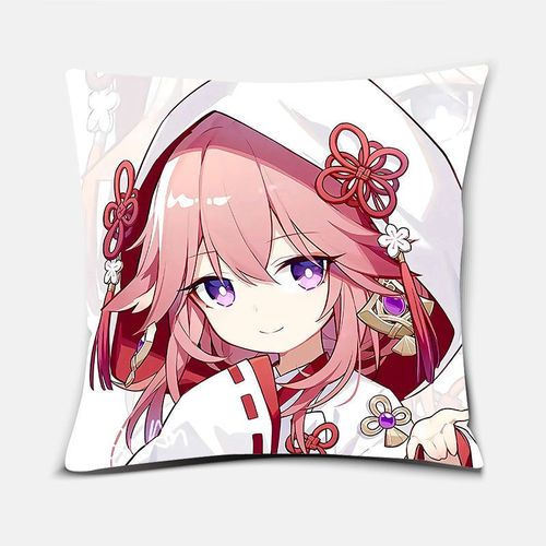 八重神子玩偶等身抱抌玩偶八重神子抱G枕二次元抱枕全身沙发靠垫