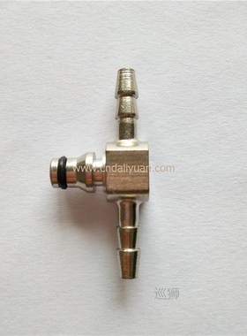 T Type Rail Injector Return Oil Backflow Pipe Connector Meta