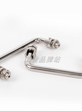UWAFN100/120/180 可折叠D拉手工业圆型把手 不锈钢(铁镀铬)