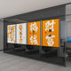 饰企业团队激励志文化墙面贴挂画公司氛围布置创意 办公会议室装