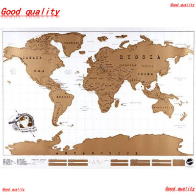 推荐Travel Scratch Off Map Personalized World Map Poster Tra