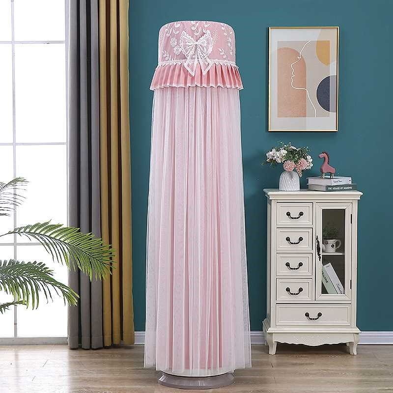 新款开机不取圆柜机罩圆形空调罩防尘罩客厅空调挡风简约带衬布,居家布艺,一次性防尘罩,淘宝优惠券,粉丝福利购,淘宝优惠卷