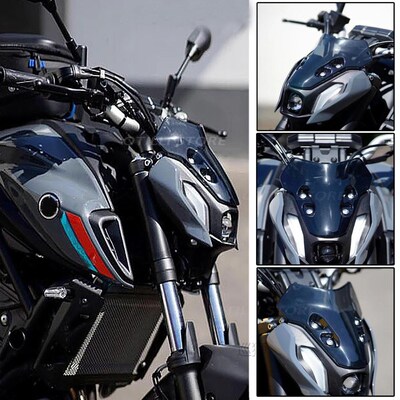 2021 For Yamaha MT07 Windscreen MT-07 MT 07 Motorcycle Winds