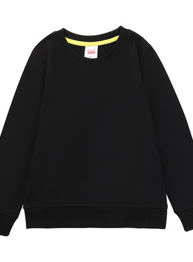 儿童卫衣定制lokgo印图连帽套头班服校服培训班秋冬加绒加厚外套