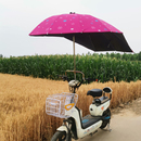 电动车遮阳伞踏板摩托自行单车三轮车遮雨棚蓬篷电动车防晒伞新款