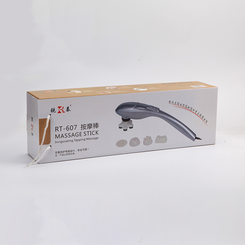 海豚按器棒电动手持式肩颈敲打背部腿部全身经络捶背神器家用