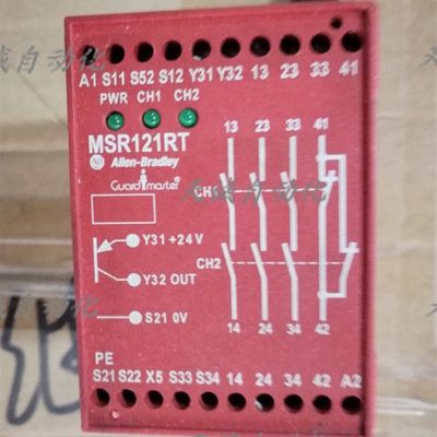 速发AB罗克韦尔安全继电器Allen-Bradley MSR121RT 440R-J23102议