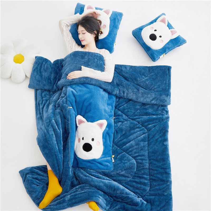 加厚绒可爱卡通两用抱枕被靠垫枕头被午休空调被汽车沙发办公室被,居家布艺,抱枕被,淘宝优惠券,粉丝福利购,淘宝优惠卷