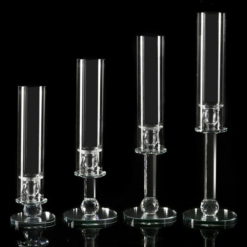 欧式水晶烛台玻璃灯罩长桌婚礼浪漫烛光装饰布置婚庆路引舞台摆件,家居饰品,烛台,淘宝优惠券,粉丝福利购,淘宝优惠卷