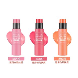 Blusher 新品 Powder Moisturizing with Face Brush Stick