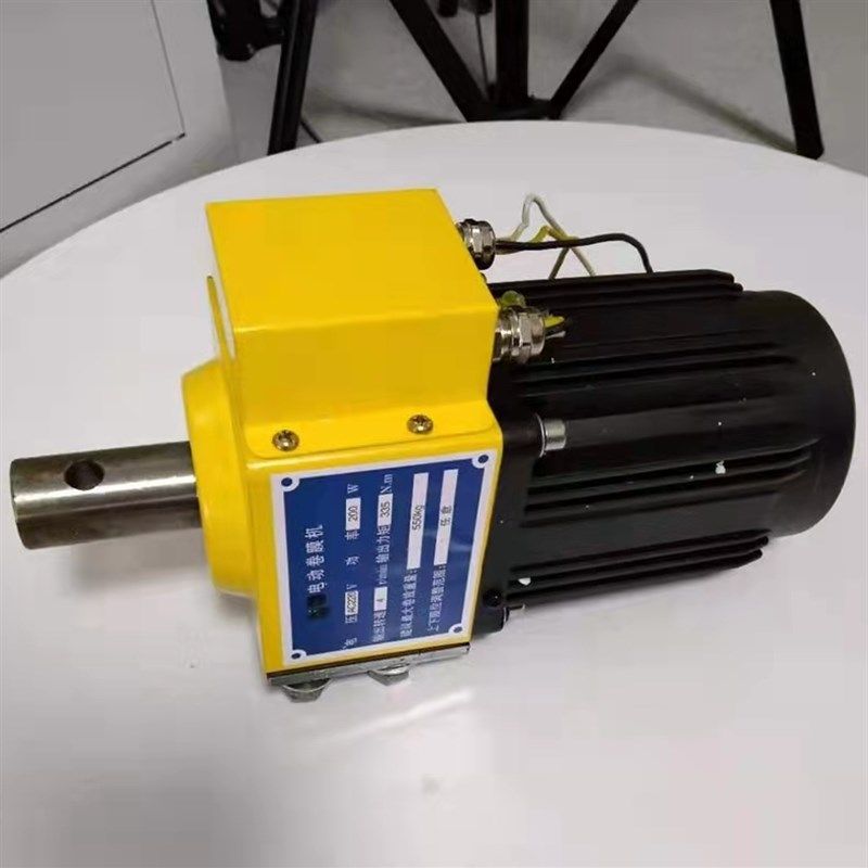 大棚侧置电动卷膜器机卷毛毡遮阳网卷放150米养殖场卷被机卷帘机