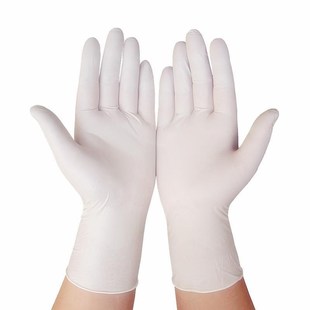 household rubber food gloves cooking laundry Home white