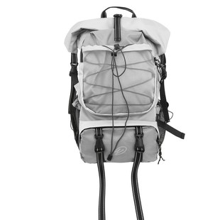 大容量多功能斜挎书包男大学生双肩包女户外露营轻便徒步登山背包