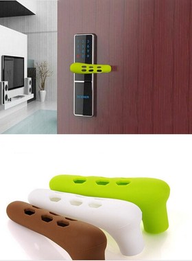 Silicone Doorknob Safety Cover Home Door Handle Knob Guard P