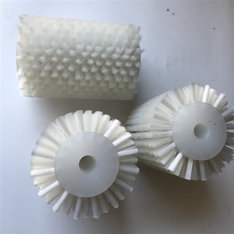 工业毛刷耐高温猪毛抛光轮马毛抛光滚筒尼龙清洗刷 毛刷辊