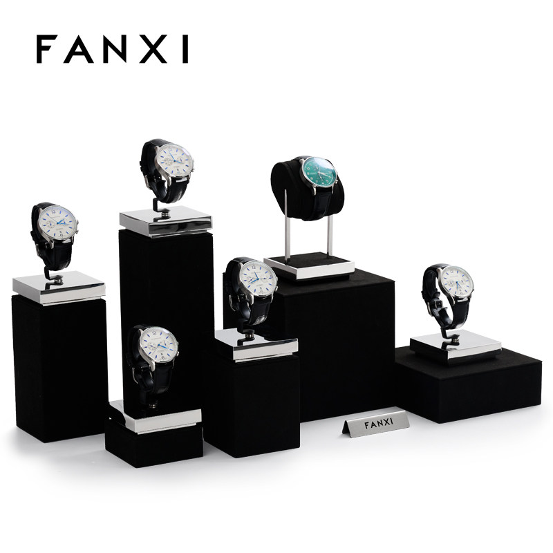 凡西FANXI高档手表展示架手表展示道具橱窗陈列表架直Z播手表支架