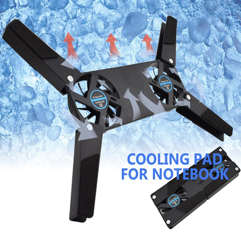 极速Rotatable USB Fan Laptop Cooler Cooling Pad For Computer