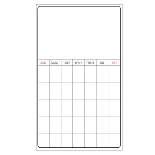 Fridge Whiteboard Set Magnetic Calendar For Refrigerator mes