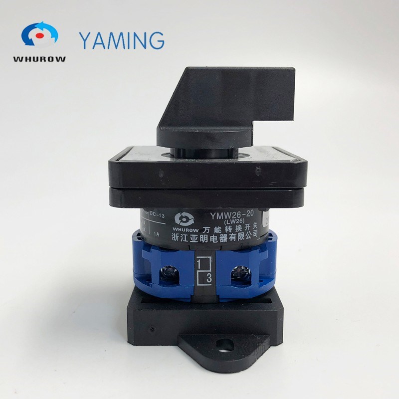 YMW26-20/1 DIN Mounted Rotary Knob Selector Multi Position 2