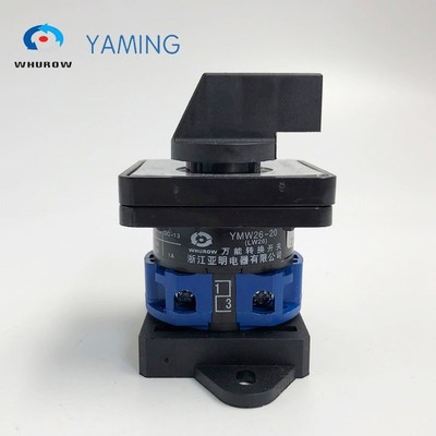 YMW26-20/1 DIN Mounted Rotary Knob Selector Multi Position 2