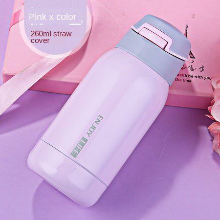 Pupils' Vacuum Flask with Straws, Adults, Pregnant Women's C
