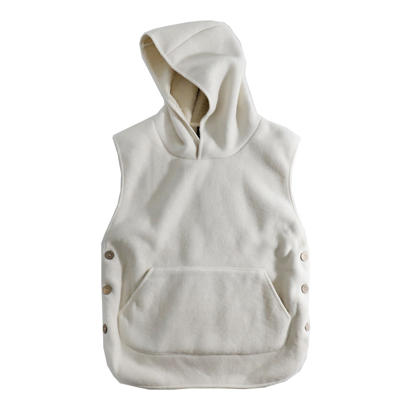 日系风复古秋款坎肩男p士套头连帽无袖卫衣加绒摇粒绒马甲外套男,男装,常规马甲,淘宝优惠券,粉丝福利购,淘宝优惠卷