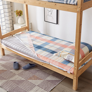 床垫学生宿舍单人上下铺90x190垫被1一米2二床褥子可拆洗软垫