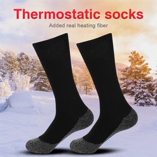 Heated 网红1Pair Sof Socks Self Thermal Heating Winter