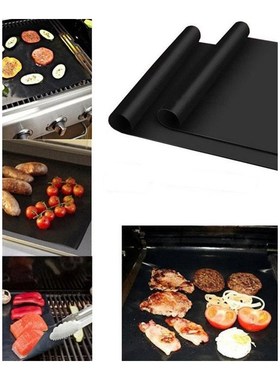 TEENRA Dropshipping 2Pcs/set Non-stick BBQ Grill Mat Set Tef