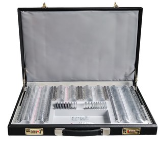 眼科眼镜设备金属圈铝箱 验光插片箱 华辉266镜片箱 试镜设备带证