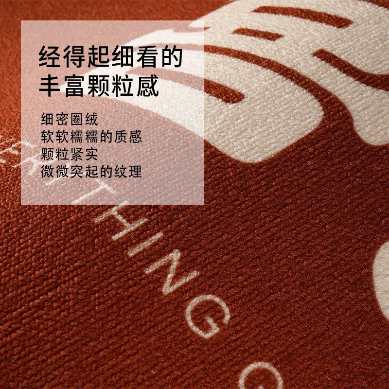 新款红色喜庆入户门地垫家用玄关防滑脚垫大门口进门垫可裁剪高级,居家布艺,入户地垫,淘宝优惠券,粉丝福利购,淘宝优惠卷