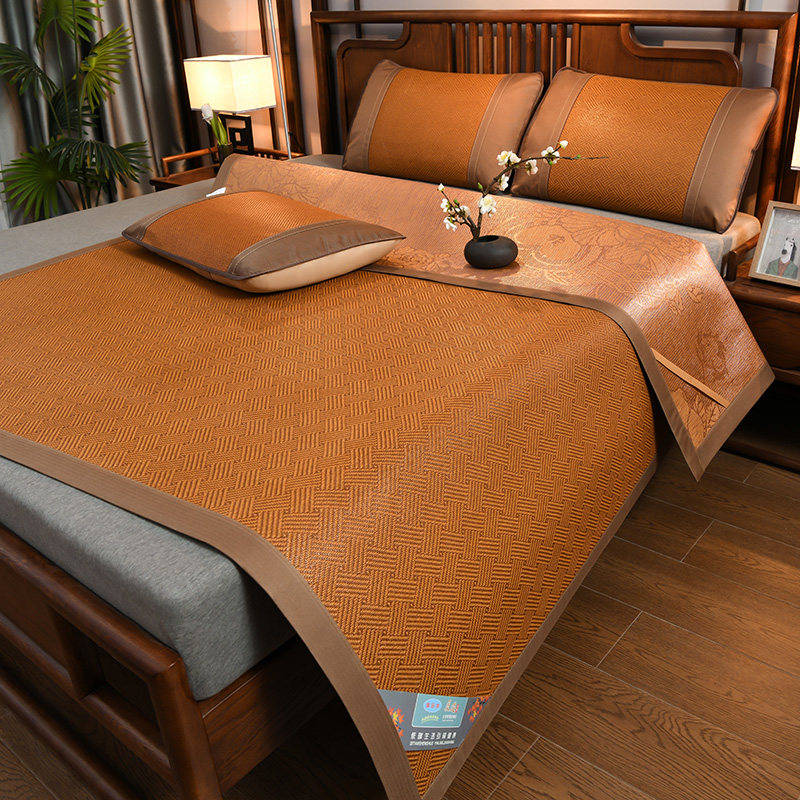 凉席藤席冰丝草席学生宿舍单人夏天家用双人床可折叠夏季空调凉席,床上用品,藤席,淘宝优惠券,粉丝福利购,淘宝优惠卷