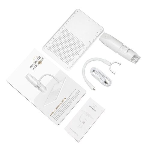 1080P新款wifi电子显微镜弯管支架 200万高清数码放大镜USB显微镜