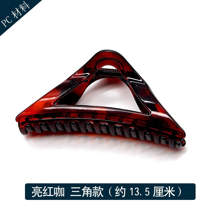 防水超大号抓夹洗脸发抓韩版简约发夹洗澡定制卡子特盘头发卡新款