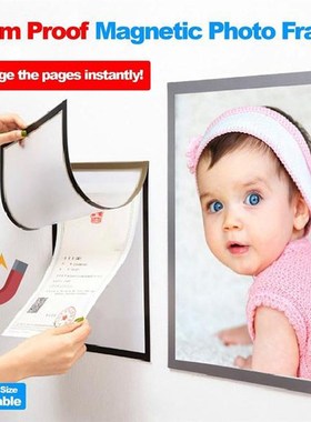 Magnetic Photo Frame Home A4 A3 Certificate Protection Cadre