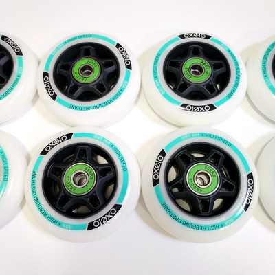 推荐Free shipping roller wheel skate wheel 80 mm 8 pcs / lot