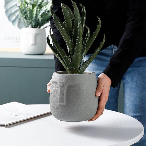 Flower-Pot Art-Potted-Plant-Pot Ceramic Succulent Plant Cact