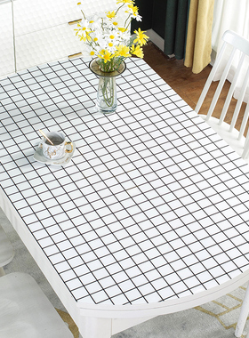 桌垫硅胶垫长椭圆形茶几桌布餐桌pvcG软玻璃家用防水防油防烫中式