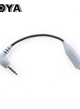 BY-CIP2 3.5mm to TRRS TRS Microphone Cable Adapter for iPad