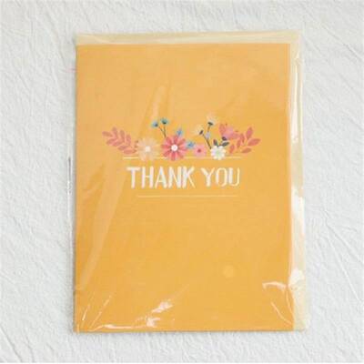 热销95AA 3D Pop Up Cards Thank You Mothers Day Greeting Card