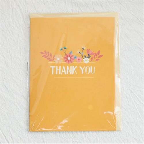 热销95AA 3D Pop Up Cards Thank You Mothers Day Greeting Card