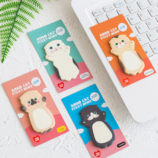 Pcs Message Cute Note Student Cat Series 新品 Stick Sticky