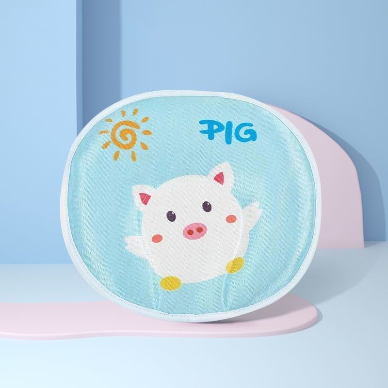 婴儿凉枕头夏天透气吸汗冰丝宝宝凉爽夏季儿童小孩荞麦0-1-3-新款