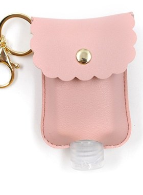 Travel-Bottle Keychain-Holder Hand-Sanitizer Empty-Leak-Proo