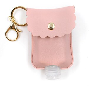 Travel-Bottle Keychain-Holder Hand-Sanitizer Empty-Leak-Proo