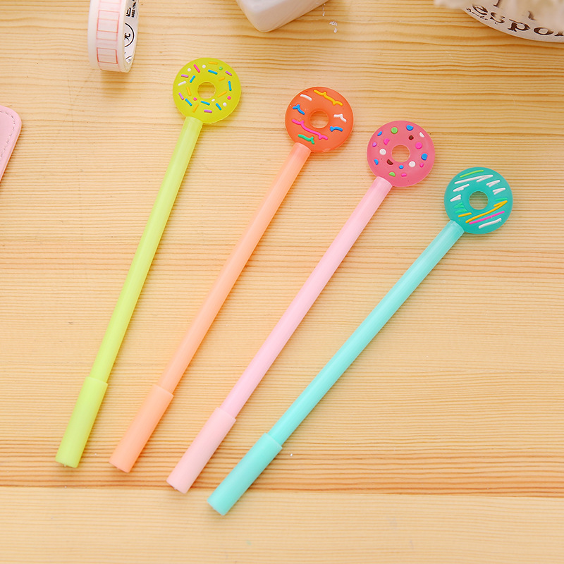 网红8 Pcs Stationery Korean Creative Lollipop Donut Candy Ge