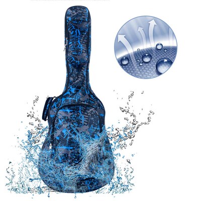 40 / 41 Inch Guitar Bag Carry Case Backpack 600D Oxford Wate