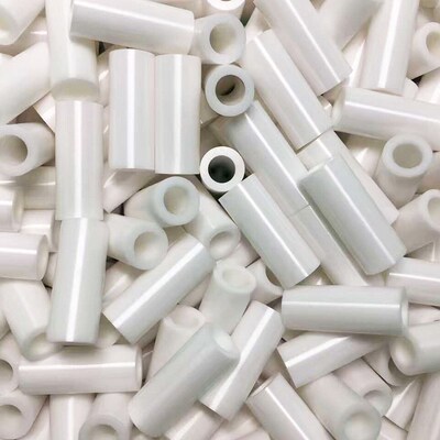 厂家直供氧化锆陶瓷管芯  等静压氧化锆陶瓷刚玉管大口径加工